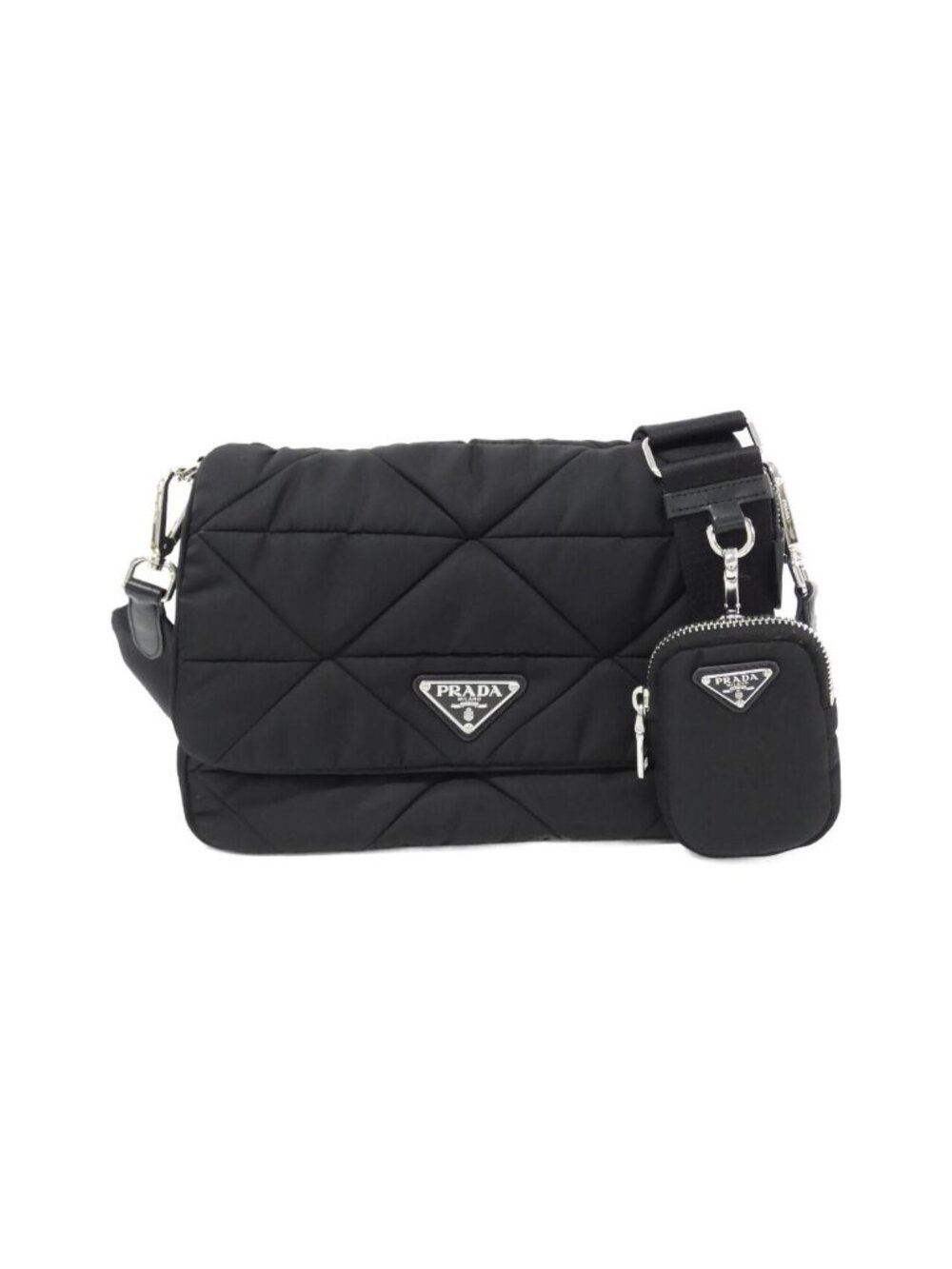 Prada Shoulder Bag Silver